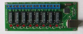 ����� USB HID 8 ��������� ����������� ������ � �������� �������